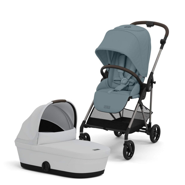 CYBEX Gold Melio - Stormy Blue/Fog Grey 2in1